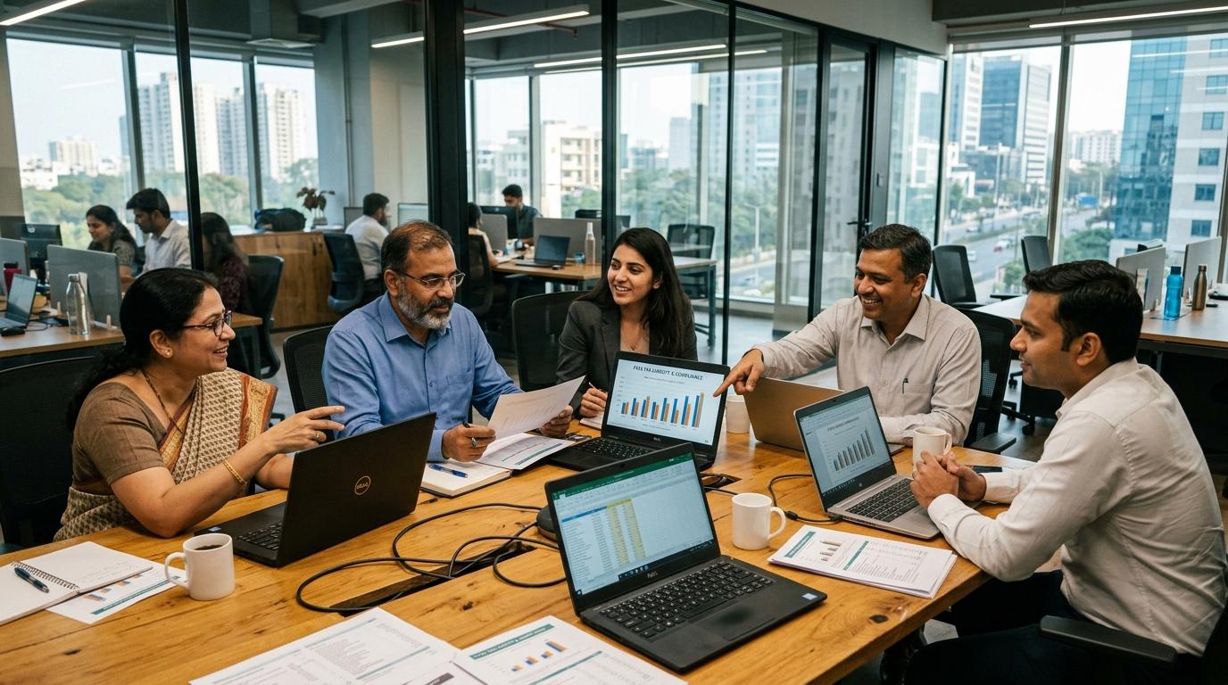 TaxAnchor Chartered Accountants and Compliance Specialists Meeting in Bengaluru
